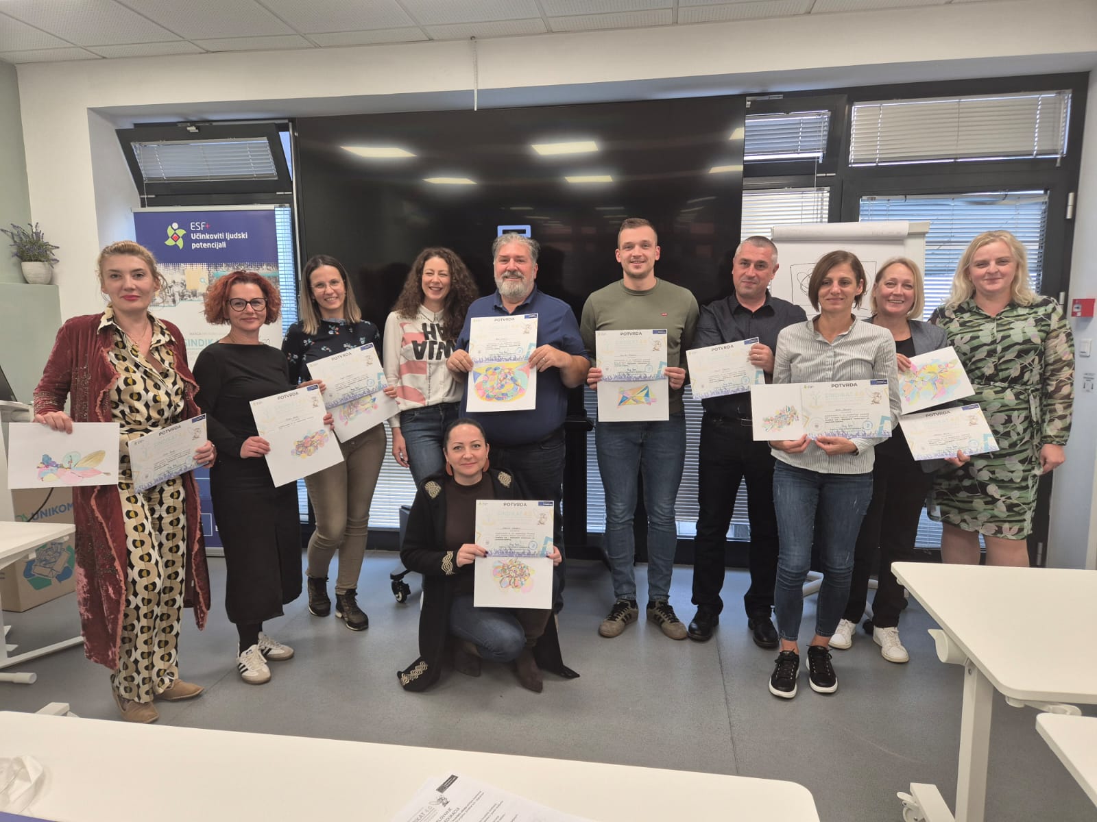 U Osijeku održana druga radionica ESF+ projekta „Sindikat 4.0 – digitalnom edukacijom do snažnijih radnika”